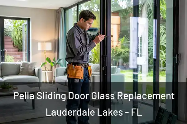Pella Sliding Door Glass Replacement Lauderdale Lakes - FL